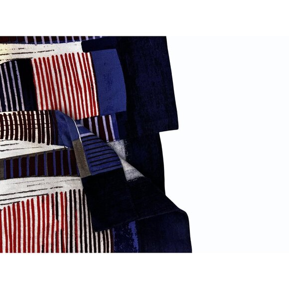 Nic+Zoe Women's Women's Skirt Size 8 Artsy Abstract Bottle Print w/ Back Zipper - Picture 5 of 8